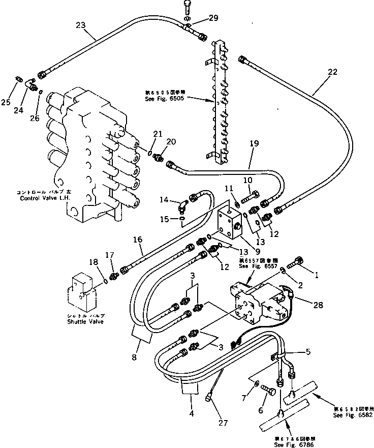 Жгут проводов 209-06-51250 KOMATSU