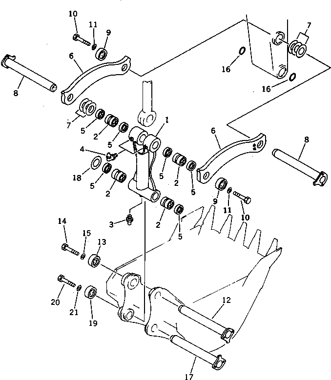 LINK GROUP (\8\209-944-X210) KOMATSU
