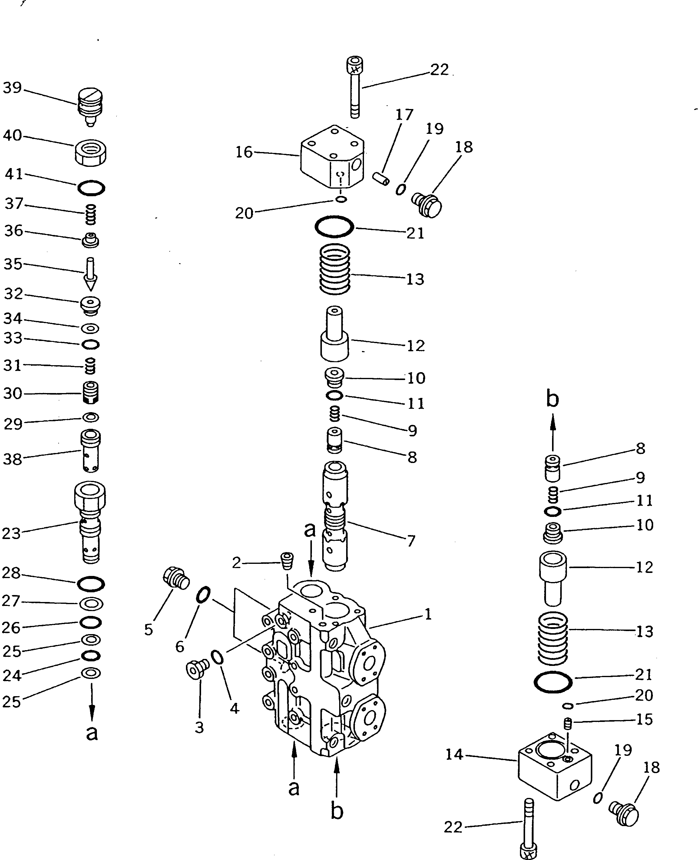 BRAKE VALVE ASS'Y 702-66-01100 KOMATSU