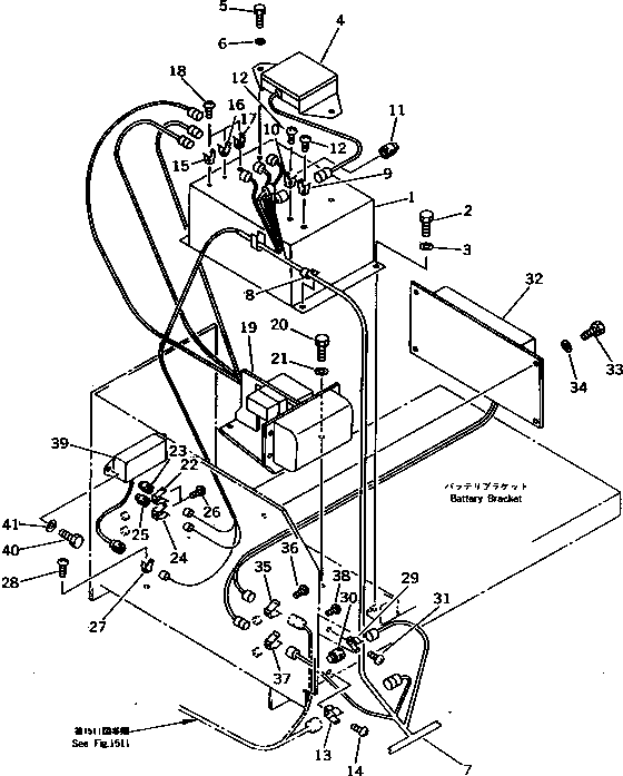 CONTROL BOX 7827-45-1000 KOMATSU