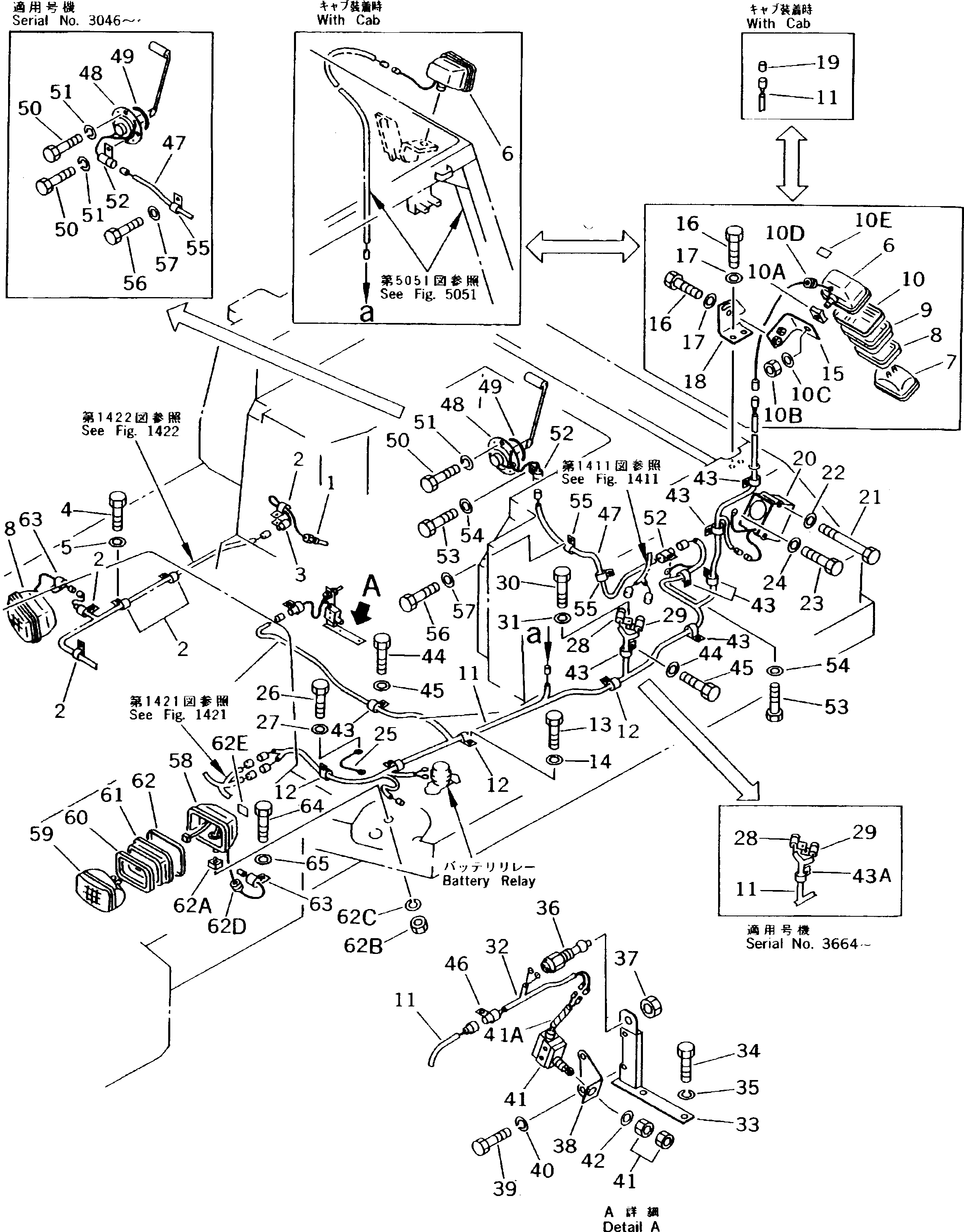 Жгут проводов 154-06-41220 KOMATSU