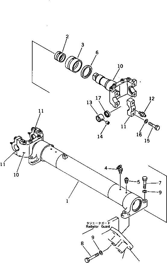 PLUG (WELDED) 154-61-13330 KOMATSU