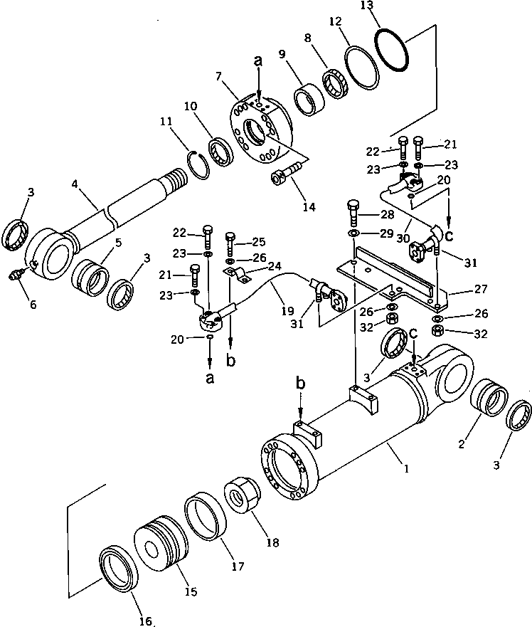 Болт 01252-31675 KOMATSU