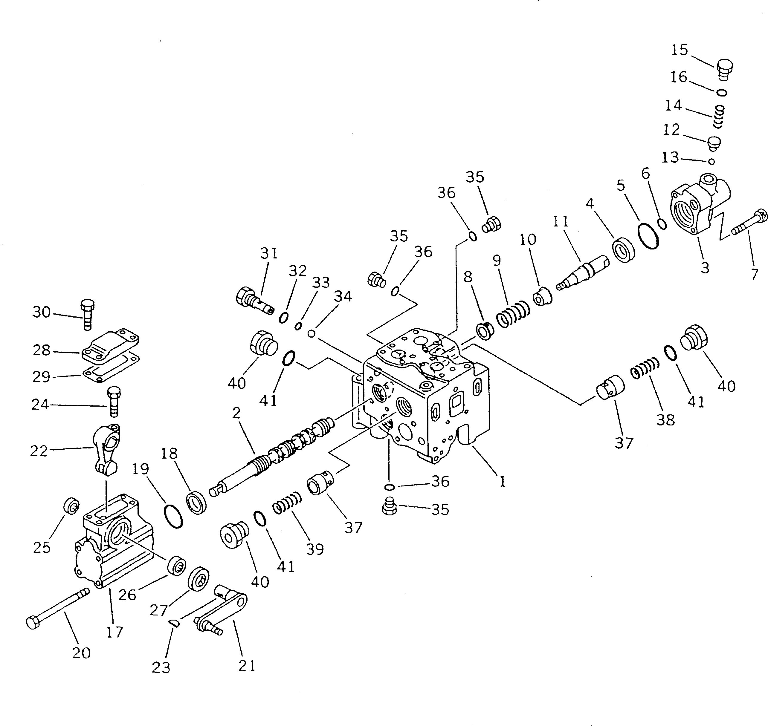 клапан в сборе 709-62-00031 KOMATSU