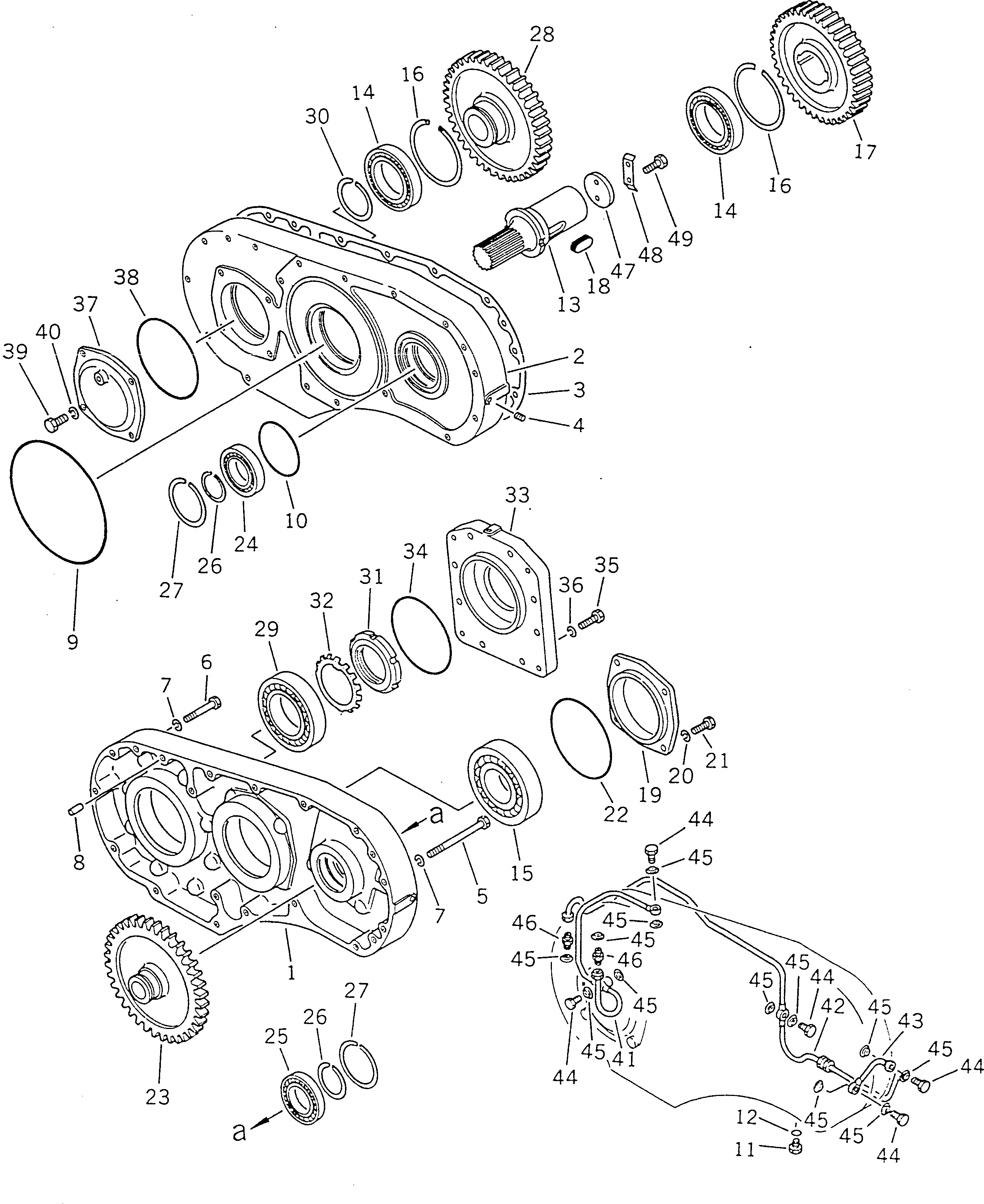 Гайка 01531-08015 KOMATSU