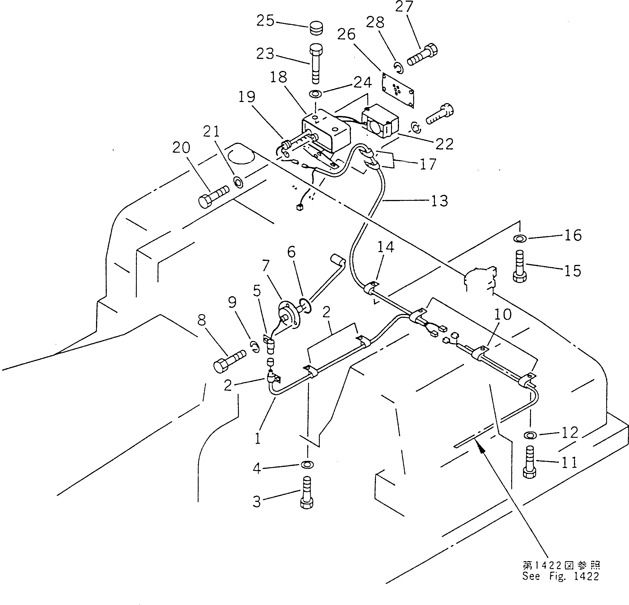 COVER,(EXCEPT JAPAN) 195-06-27240 KOMATSU