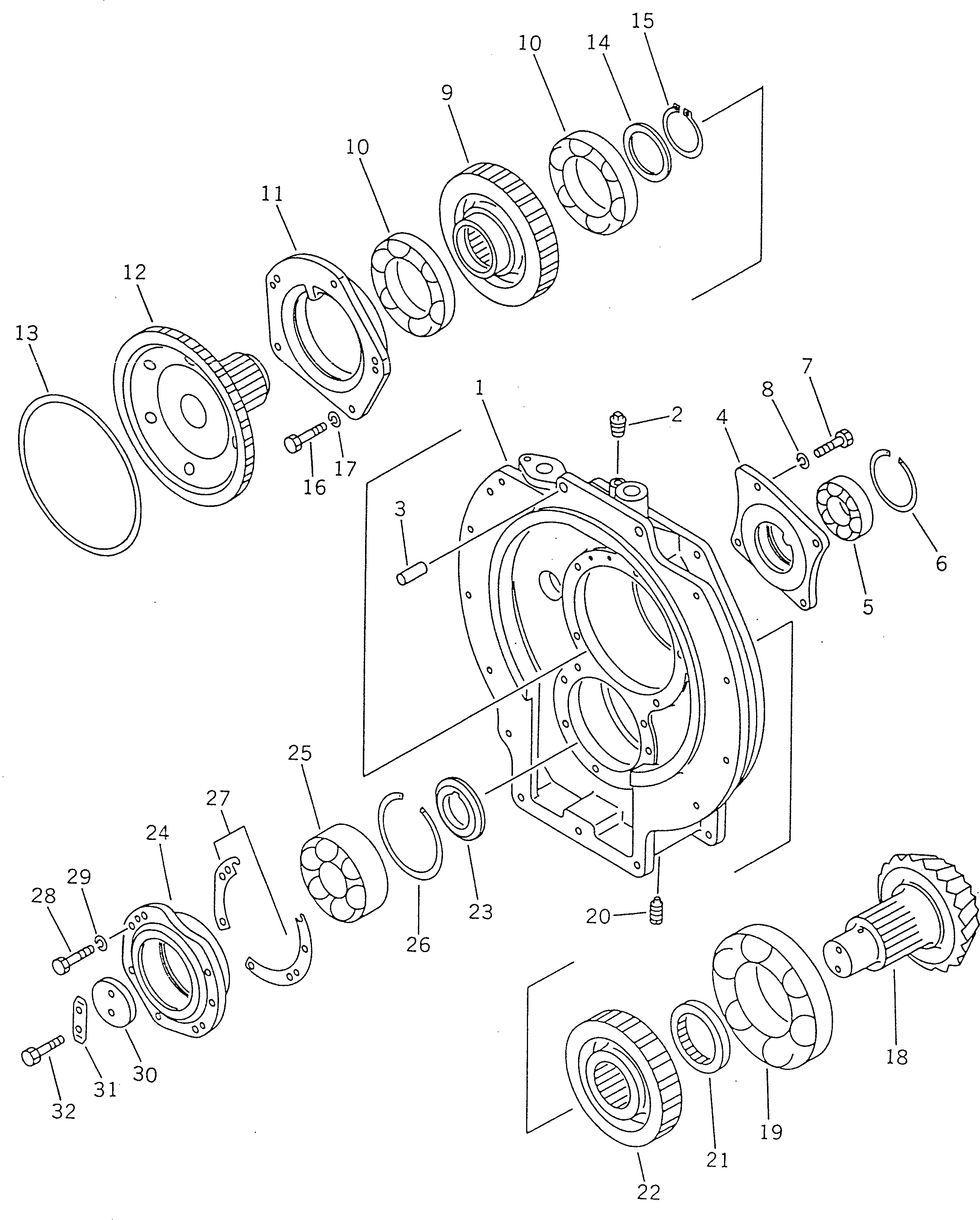 GEAR,31T 195-15-13232 KOMATSU