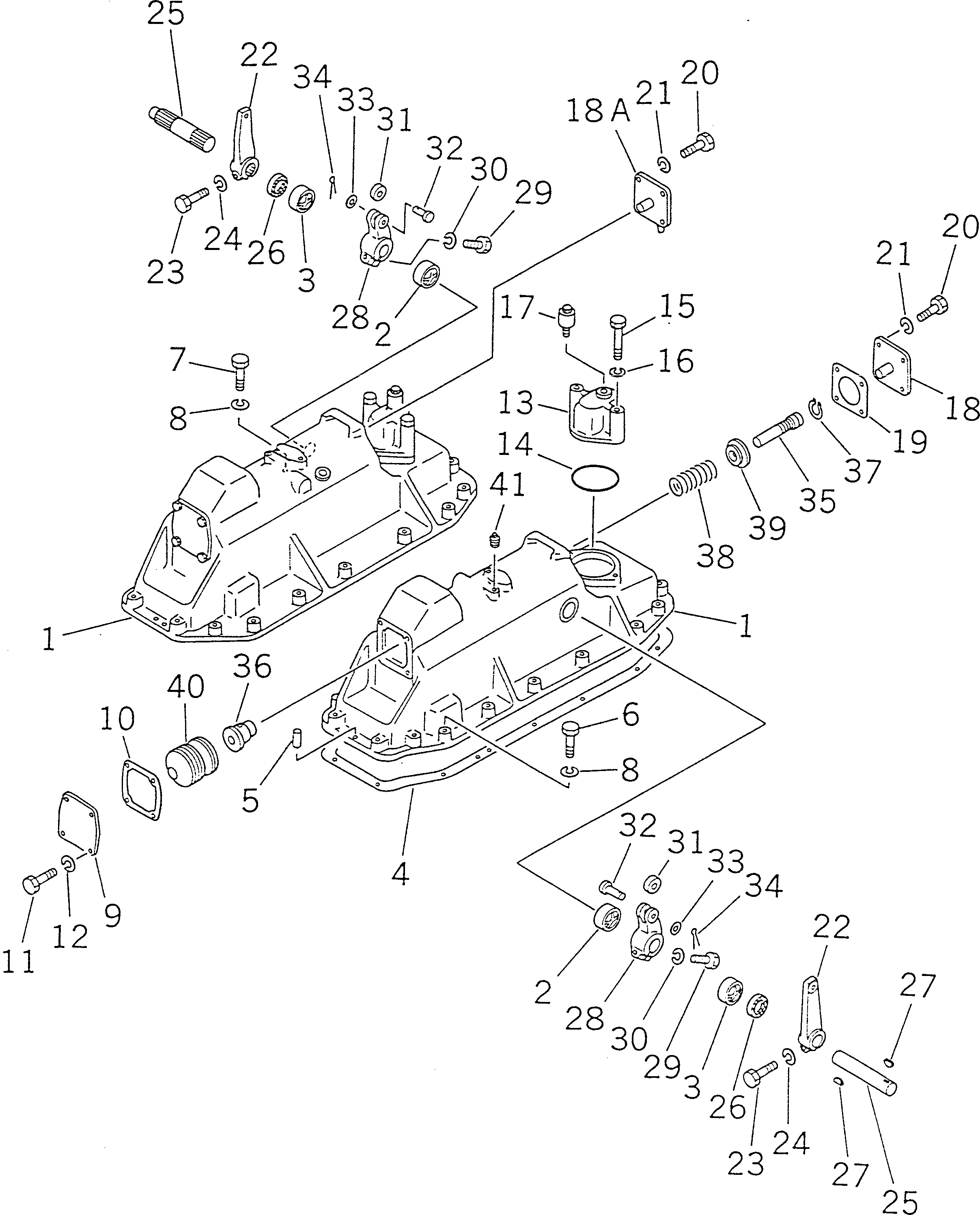 Прокладка 170-33-13161 KOMATSU