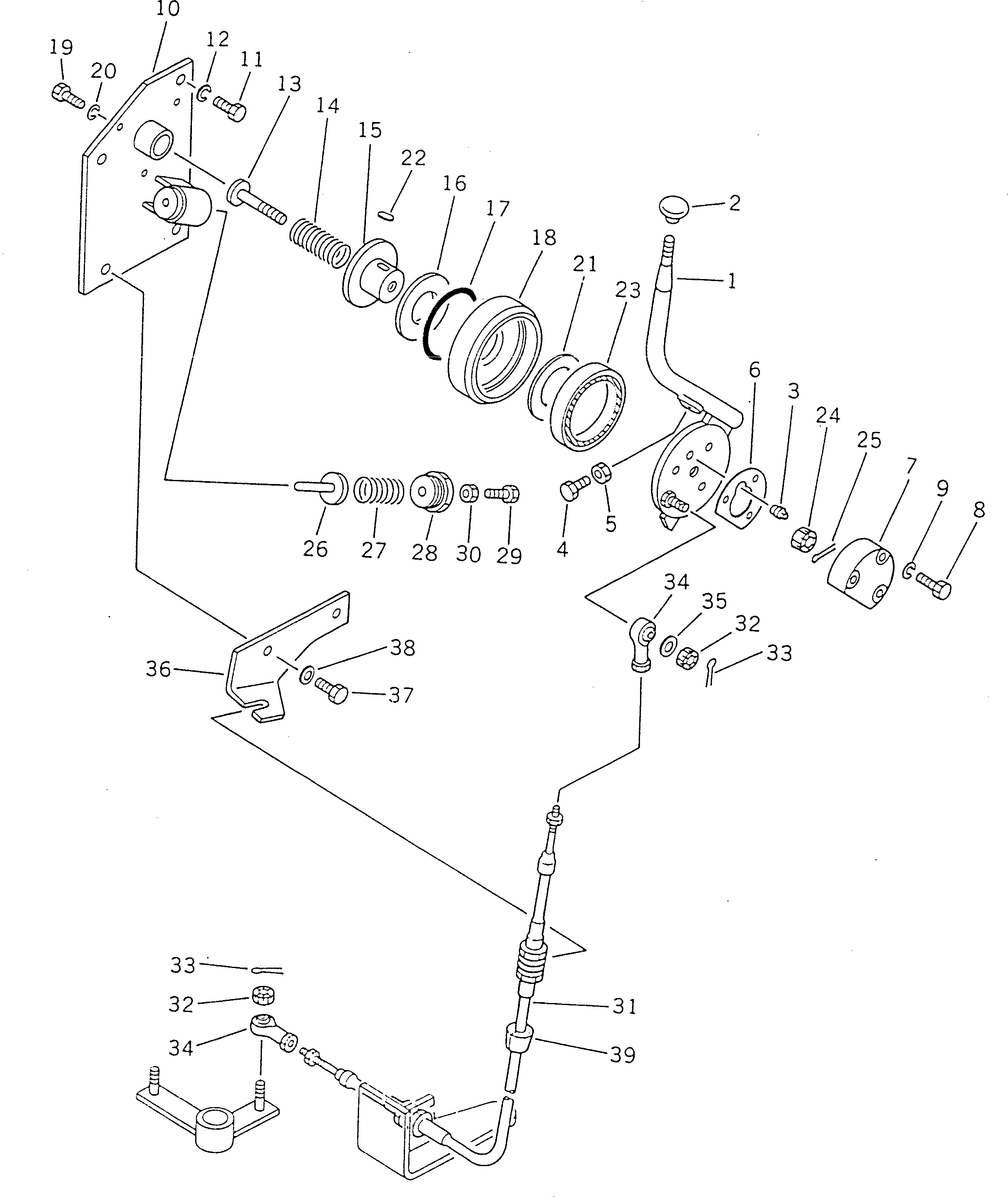 Кабель 175-43-24670 KOMATSU