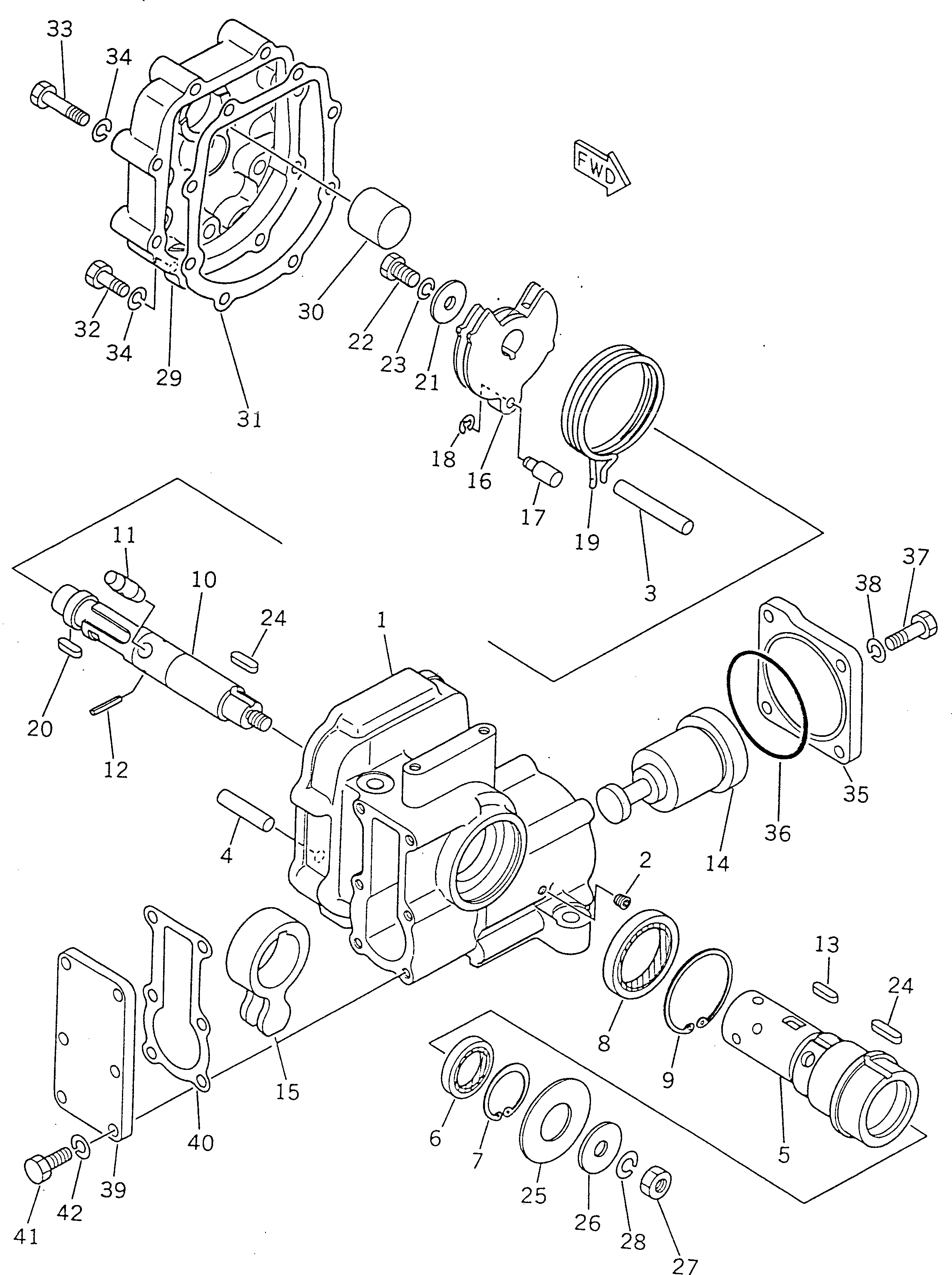 SERVO VALVE ASS'Y 702-12-14001 KOMATSU