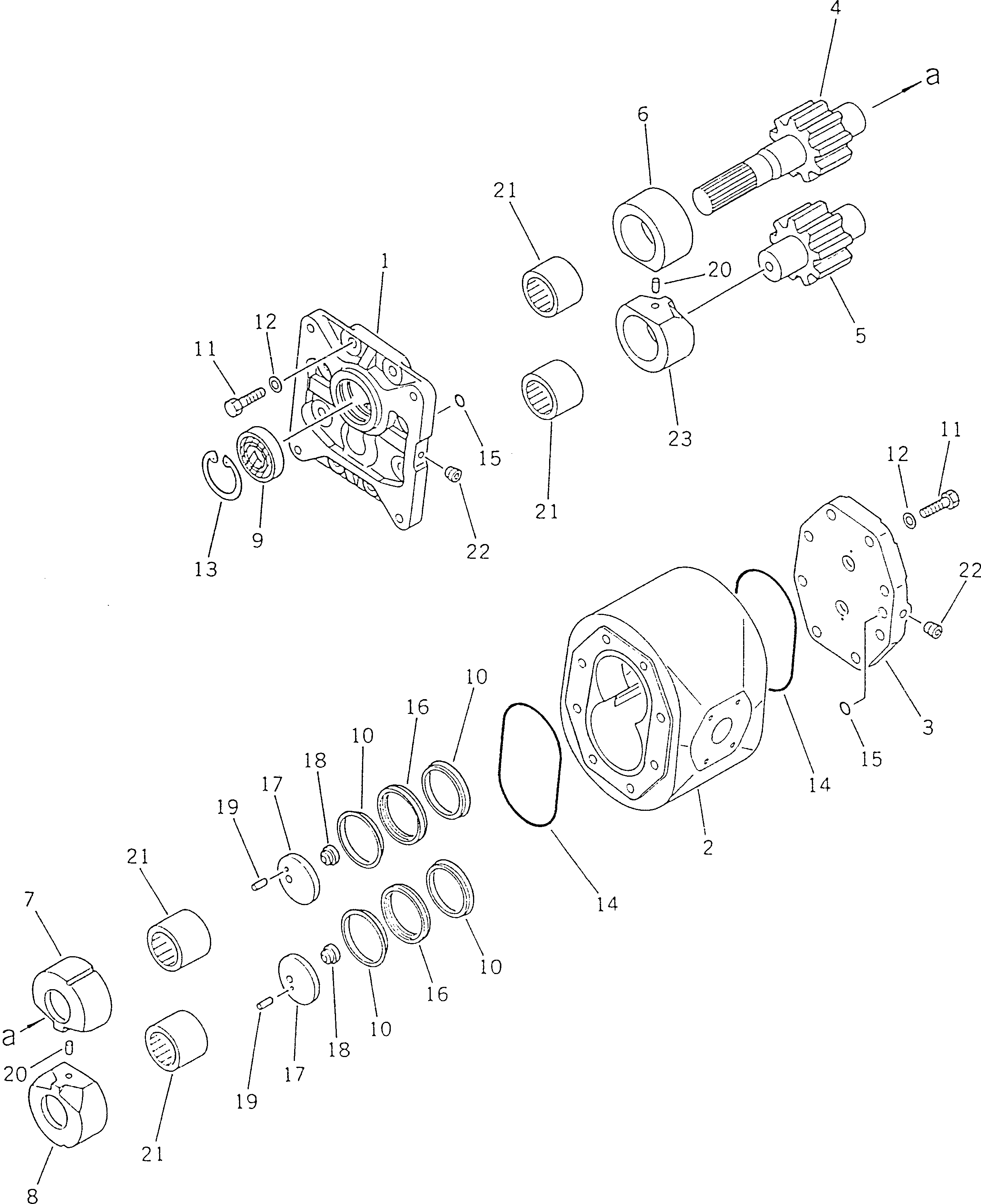 Опорное кольцо (\7\07445-66091) KOMATSU