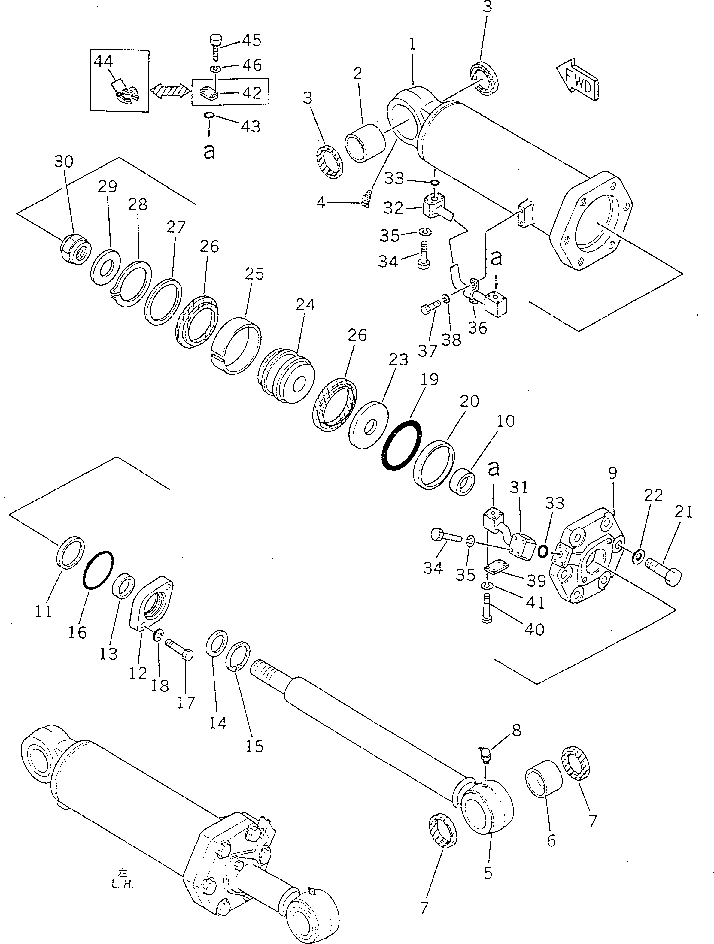 Кольцо 04069-01952 KOMATSU