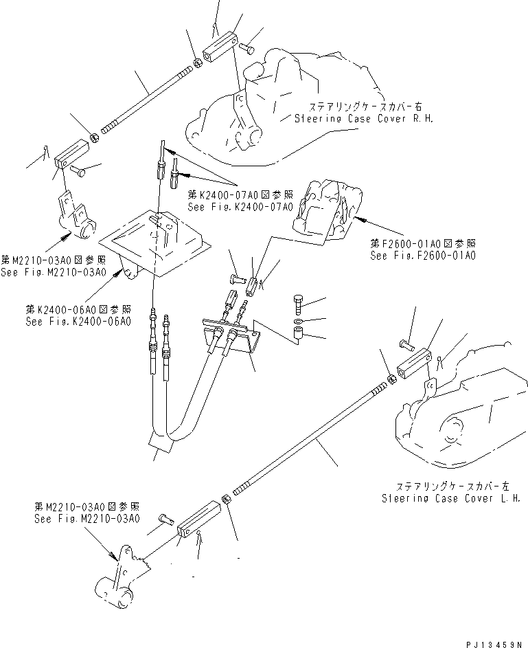 Вилка карданная 154-43-15470 KOMATSU