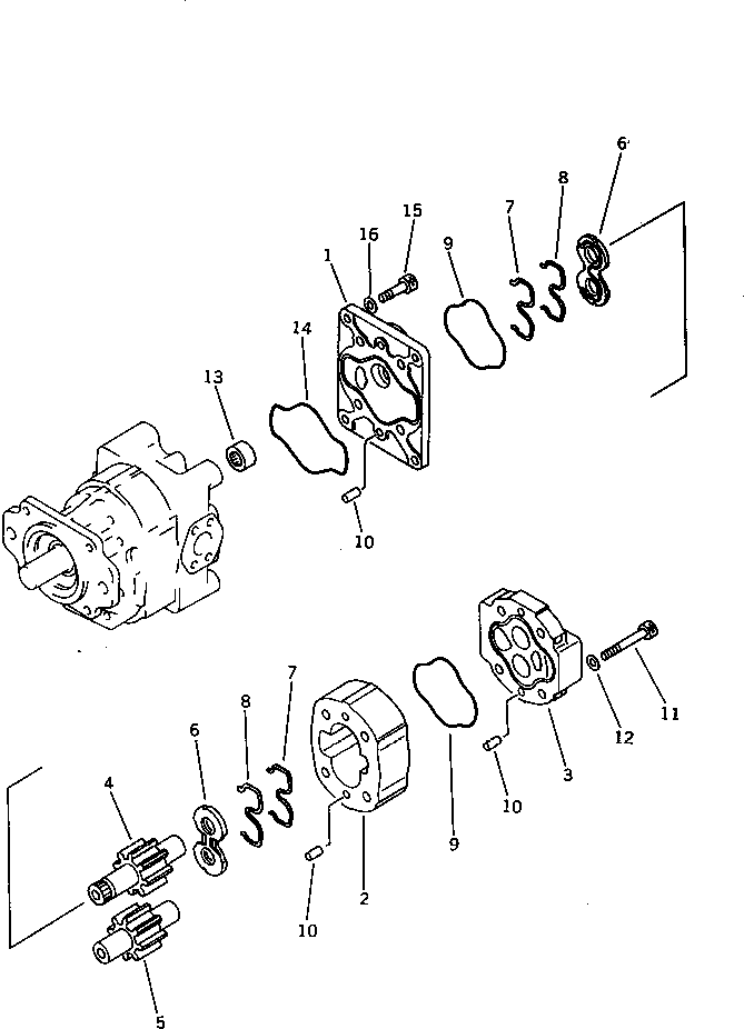 Уплотнительное кольцо круглого сечения \0\705-19-03480 KOMATSU