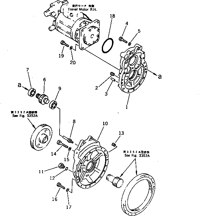 Корпус 209-27-51132 KOMATSU