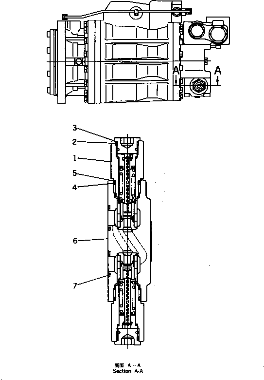 Картер TM3501-410 KOMATSU