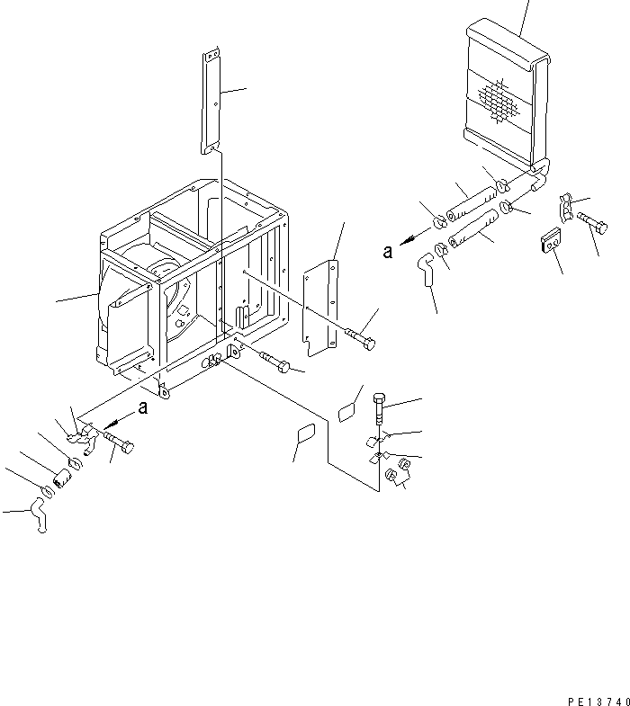 HEATER ASS'Y \0\195-Z11-7402 KOMATSU
