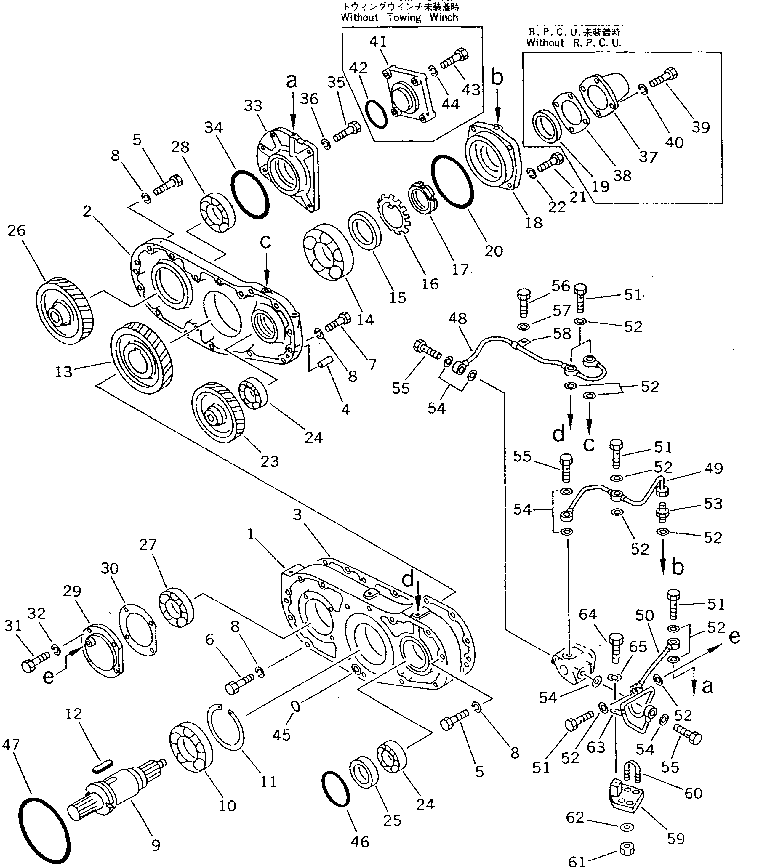 Прокладка 154-01-12430 KOMATSU