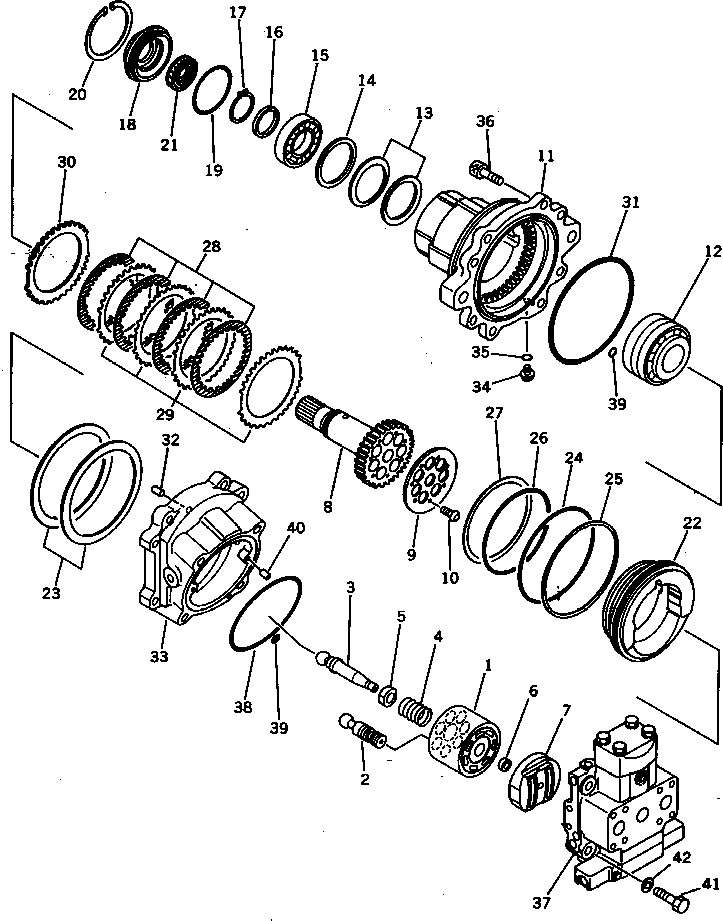 Клапан в сборе 706-87-50101 KOMATSU