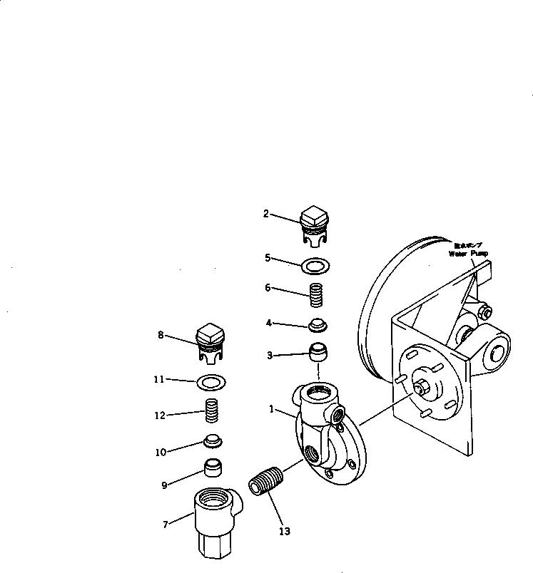 Клапан 266-85-31440 KOMATSU