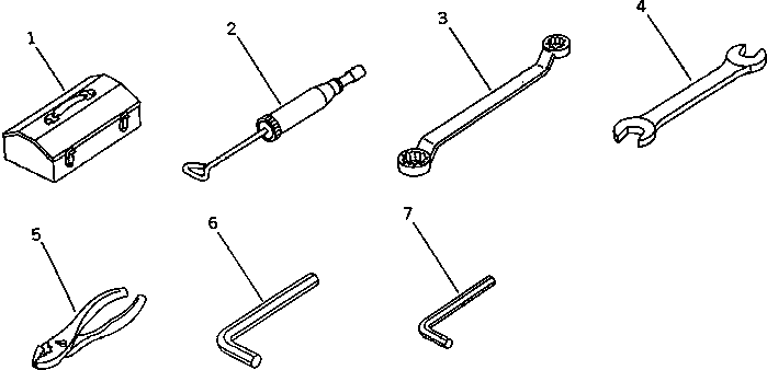 TOOL ASS'Y 258-90-25101 KOMATSU