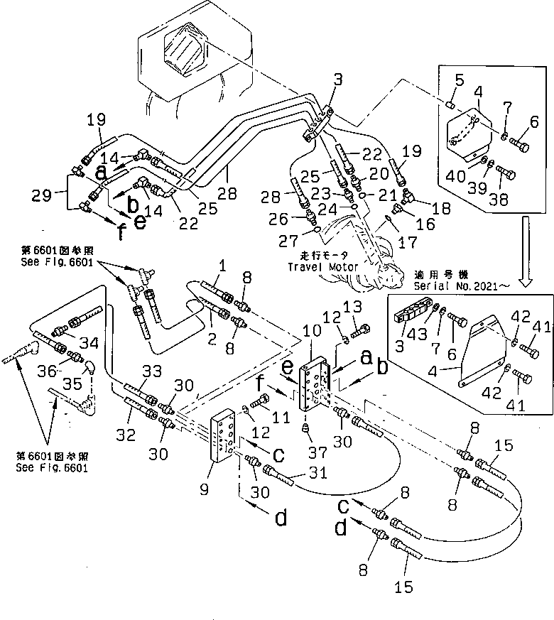 Шланг 259-80-28170 KOMATSU