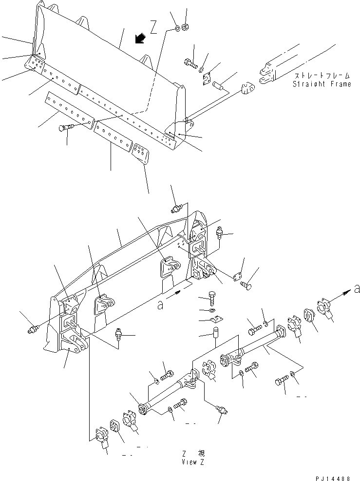 BLADE ASS'Y 154-71-41280 KOMATSU