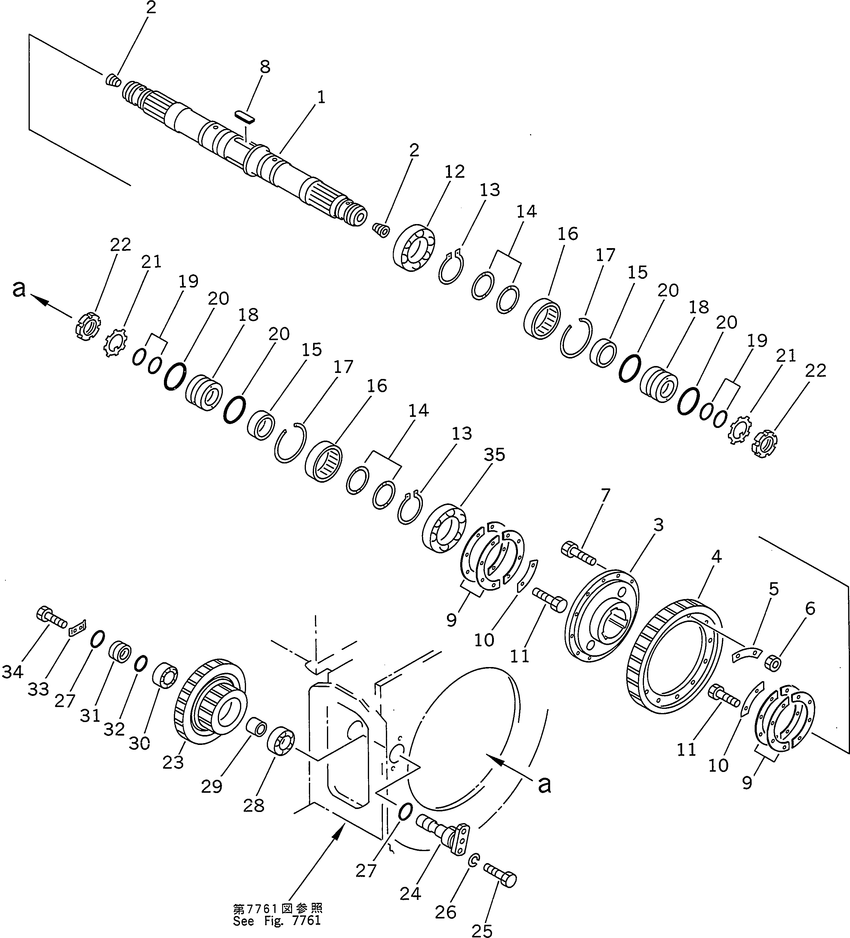 Фланец 175-65-32150 KOMATSU