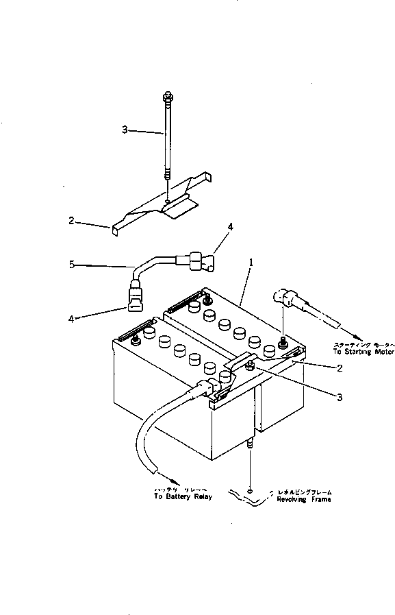 BATTERY GROUP (\8\20Y-06-X4101) KOMATSU