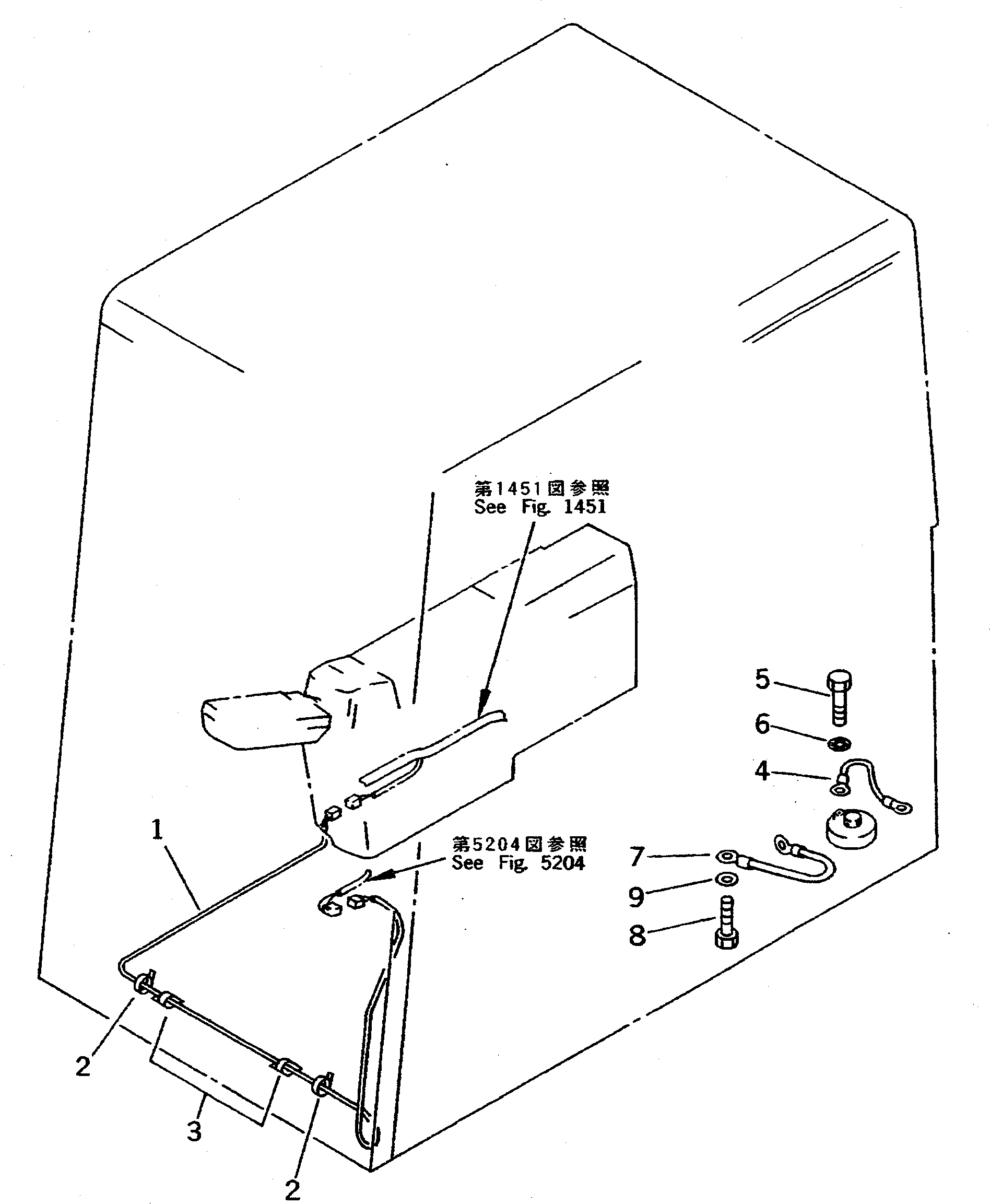 CAB HARNESS GROUP (\8\207-06-X7160) KOMATSU