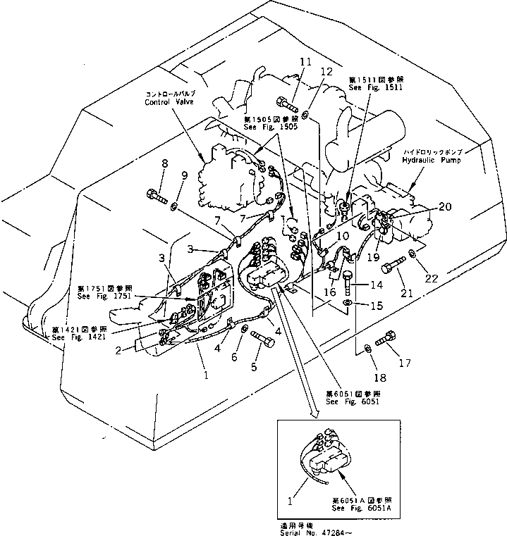 Жгут проводов \0\20Y-06-15452 KOMATSU