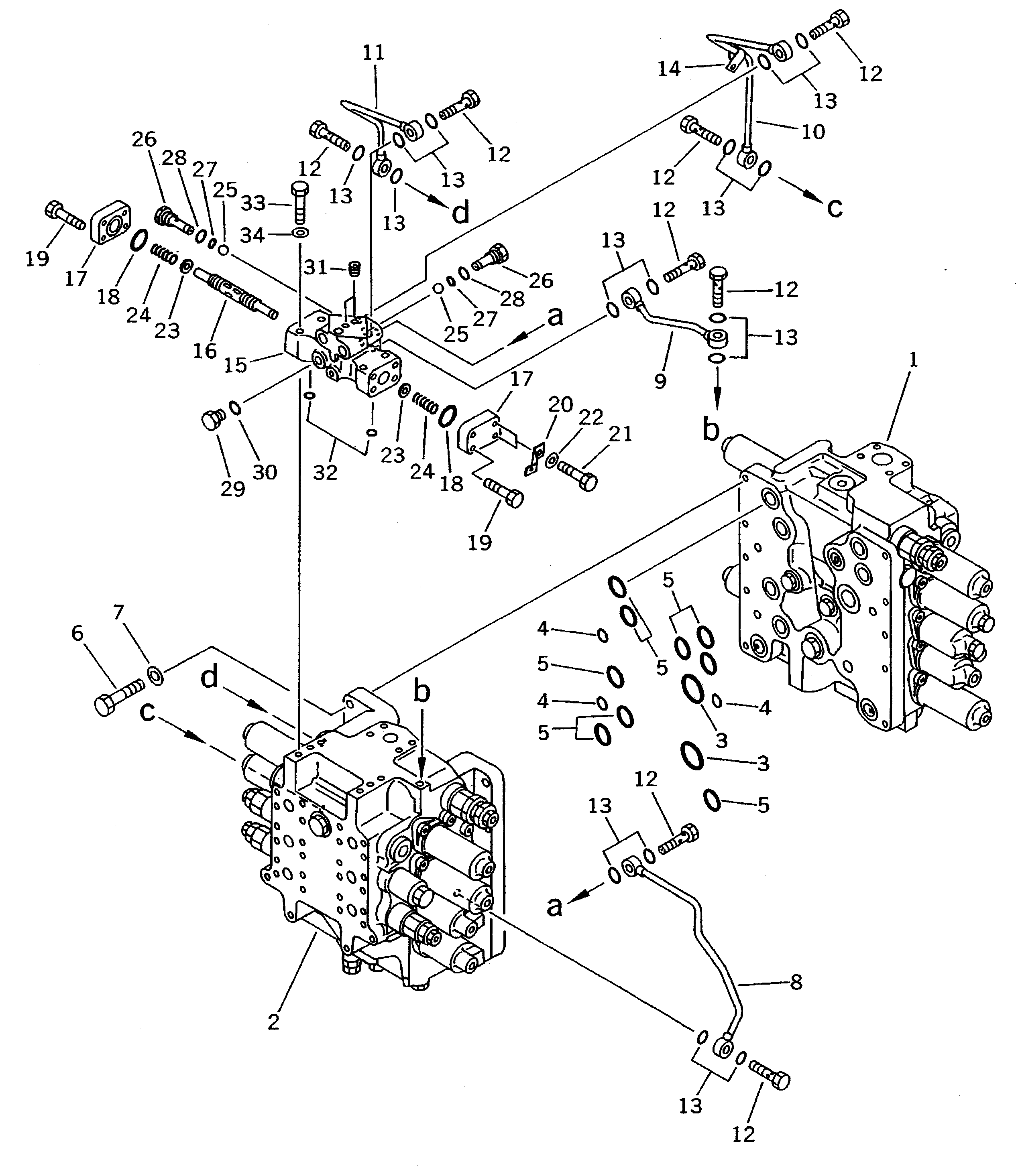 Клапан в сборе (\2\709-75-92502) KOMATSU