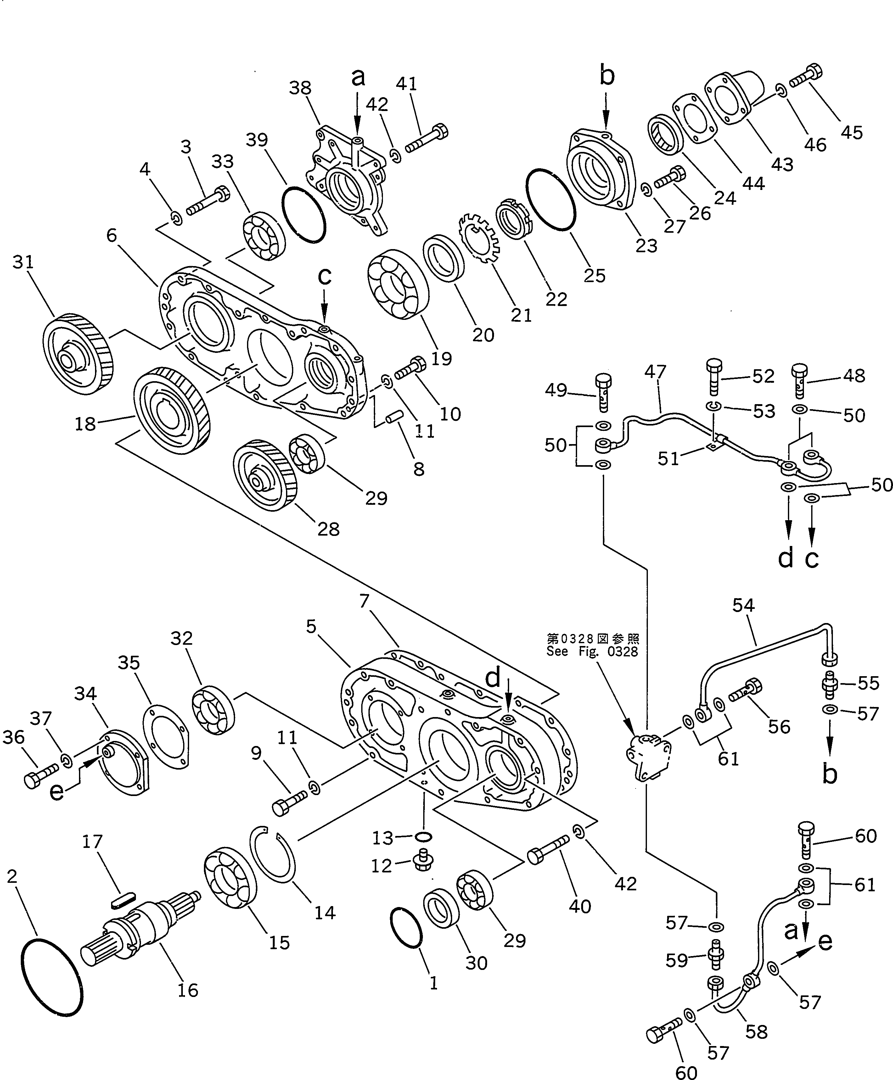 Корпус 175-38-12110 KOMATSU