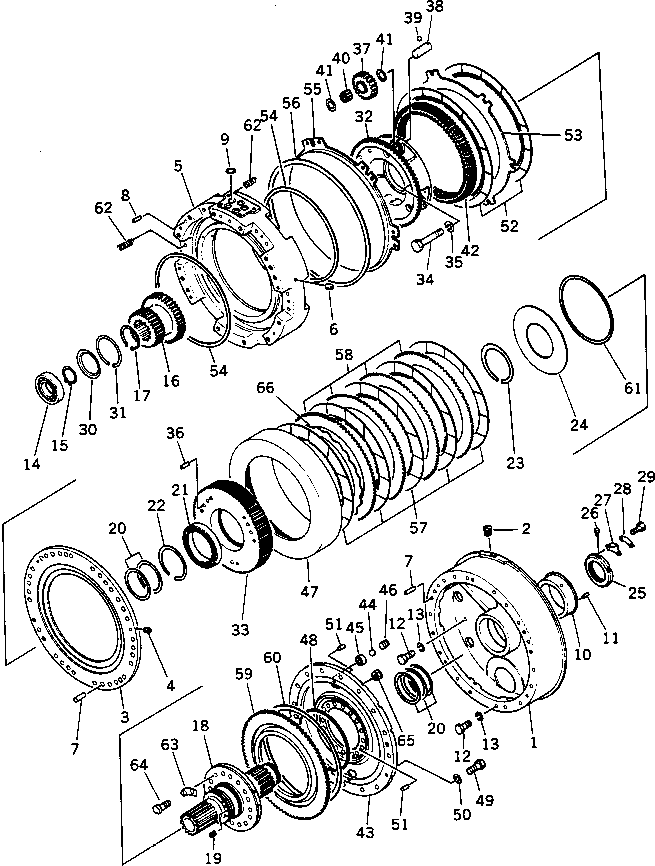 Корпус в сборе \0\175-15-00332 KOMATSU