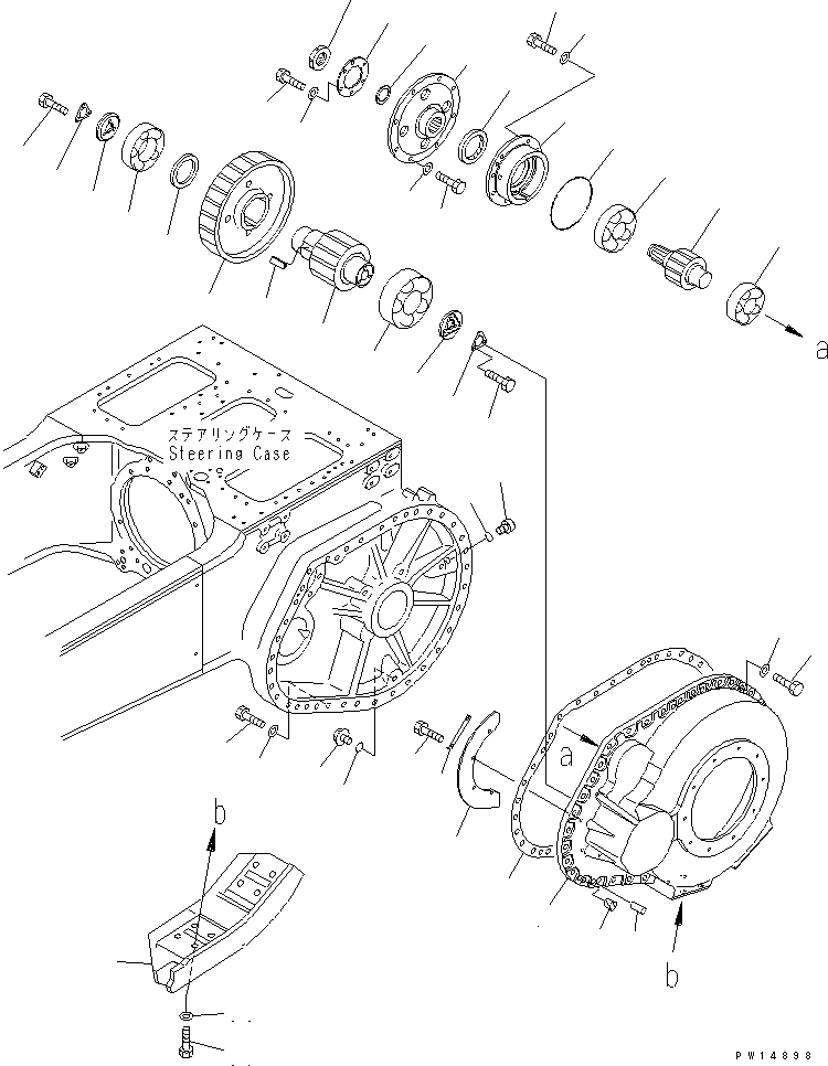 Проставка 175-27-31270 KOMATSU