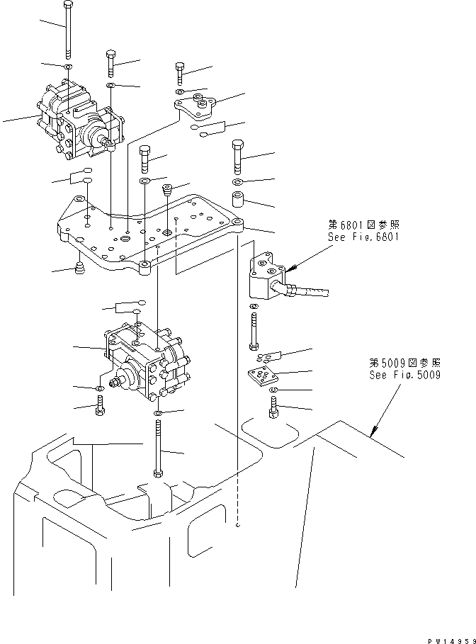 SERVO VALVE GROUP (\8\175-61-X1150) KOMATSU
