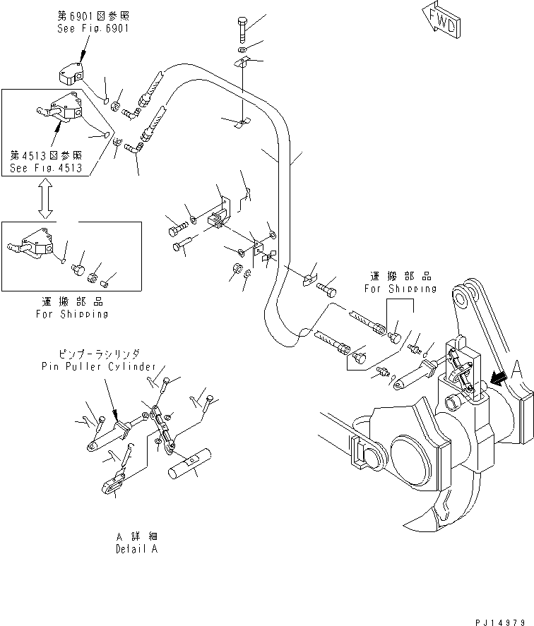 HOSE,(FOR SLAG HANDLING) 07103-A0328 KOMATSU