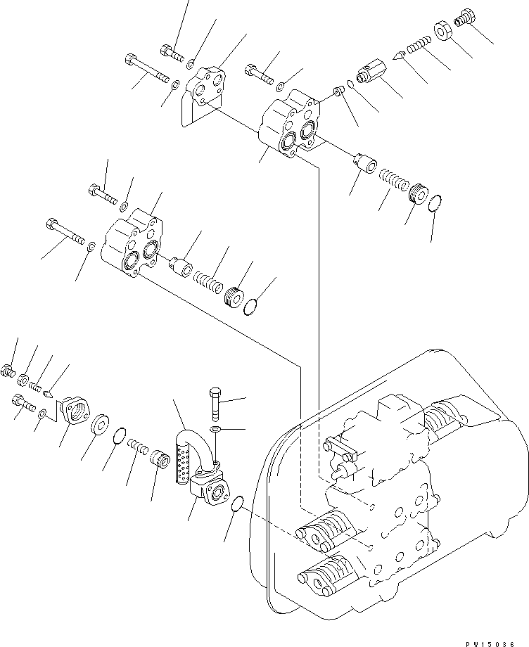Корпус в сборе 701-40-00011 KOMATSU