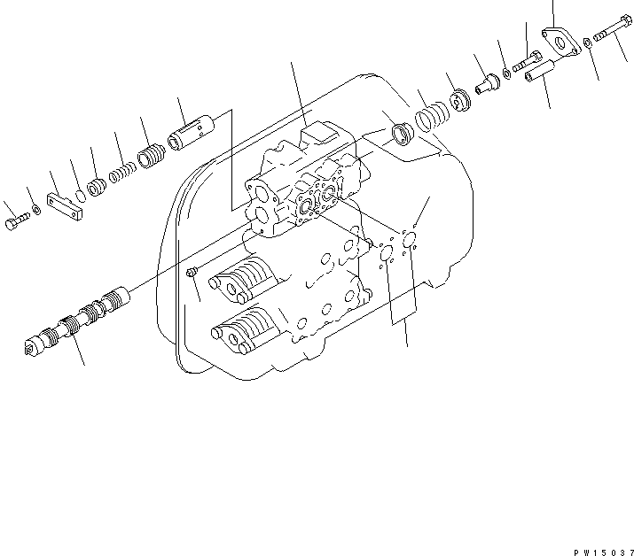 Клапан 701-41-31130 KOMATSU