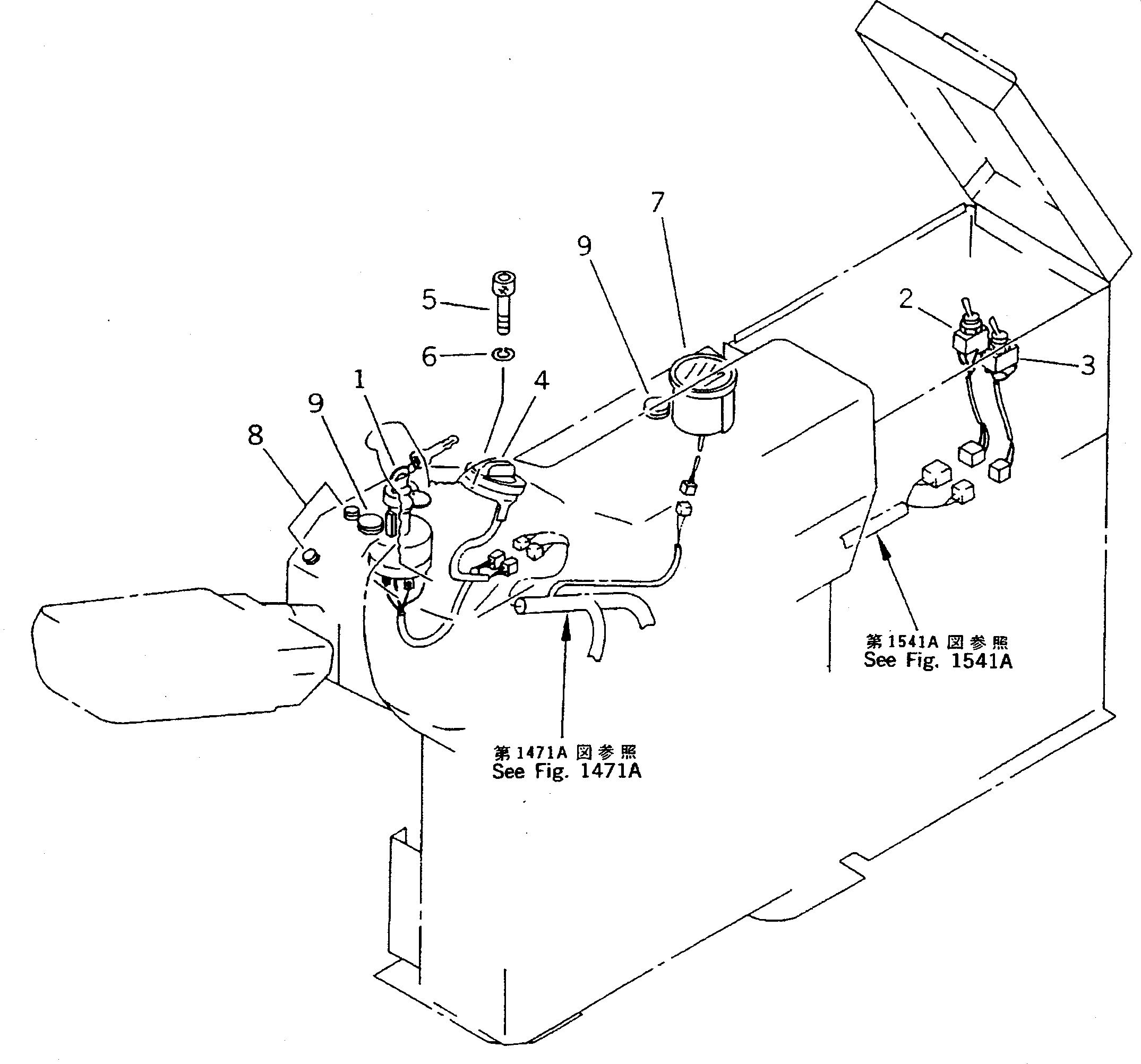 CAB HARNESS GROUP (\8\20Y-06-X2301) KOMATSU