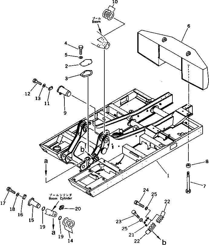 FRAME,REVOLVING 209-46-51270 KOMATSU