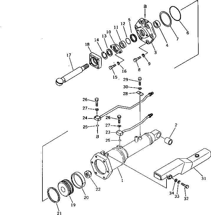 CYLINDER KIT 175-63-05140 KOMATSU