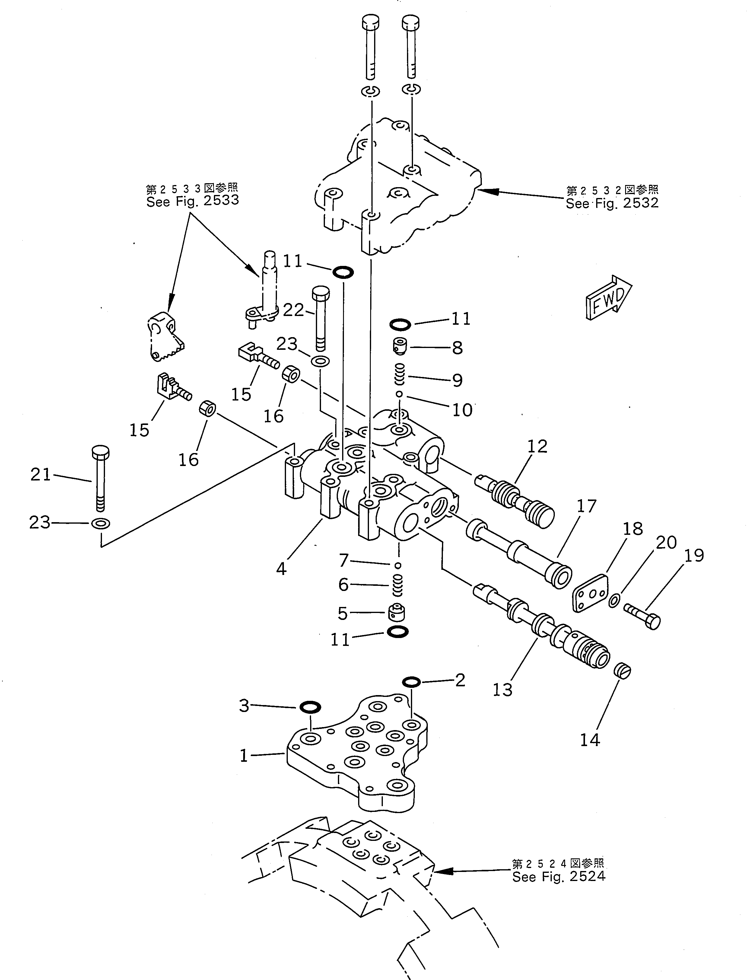 Клапан в сборе 175-15-00442 KOMATSU