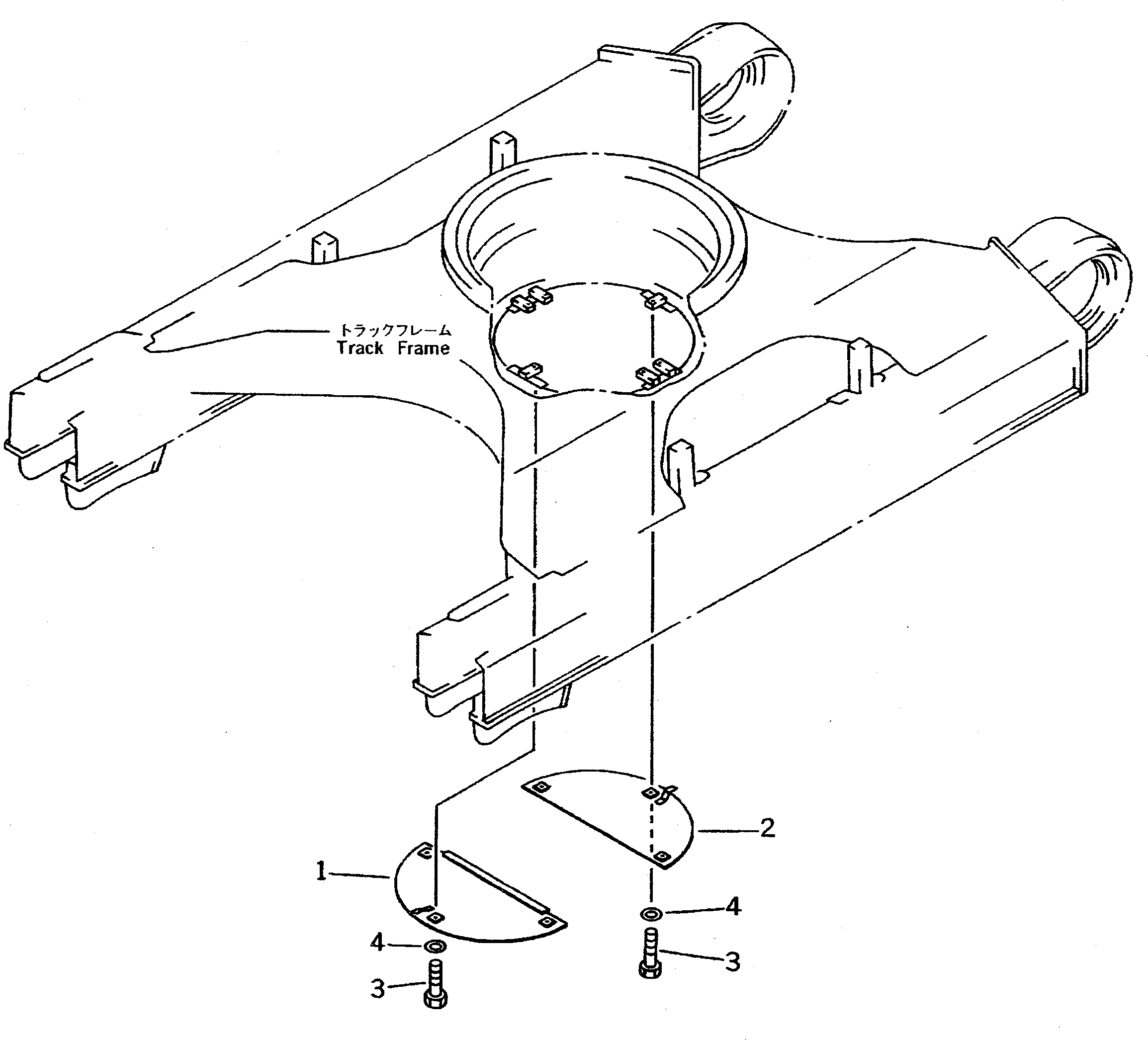 COVER GROUP (\8\20Y-30-X1001) KOMATSU