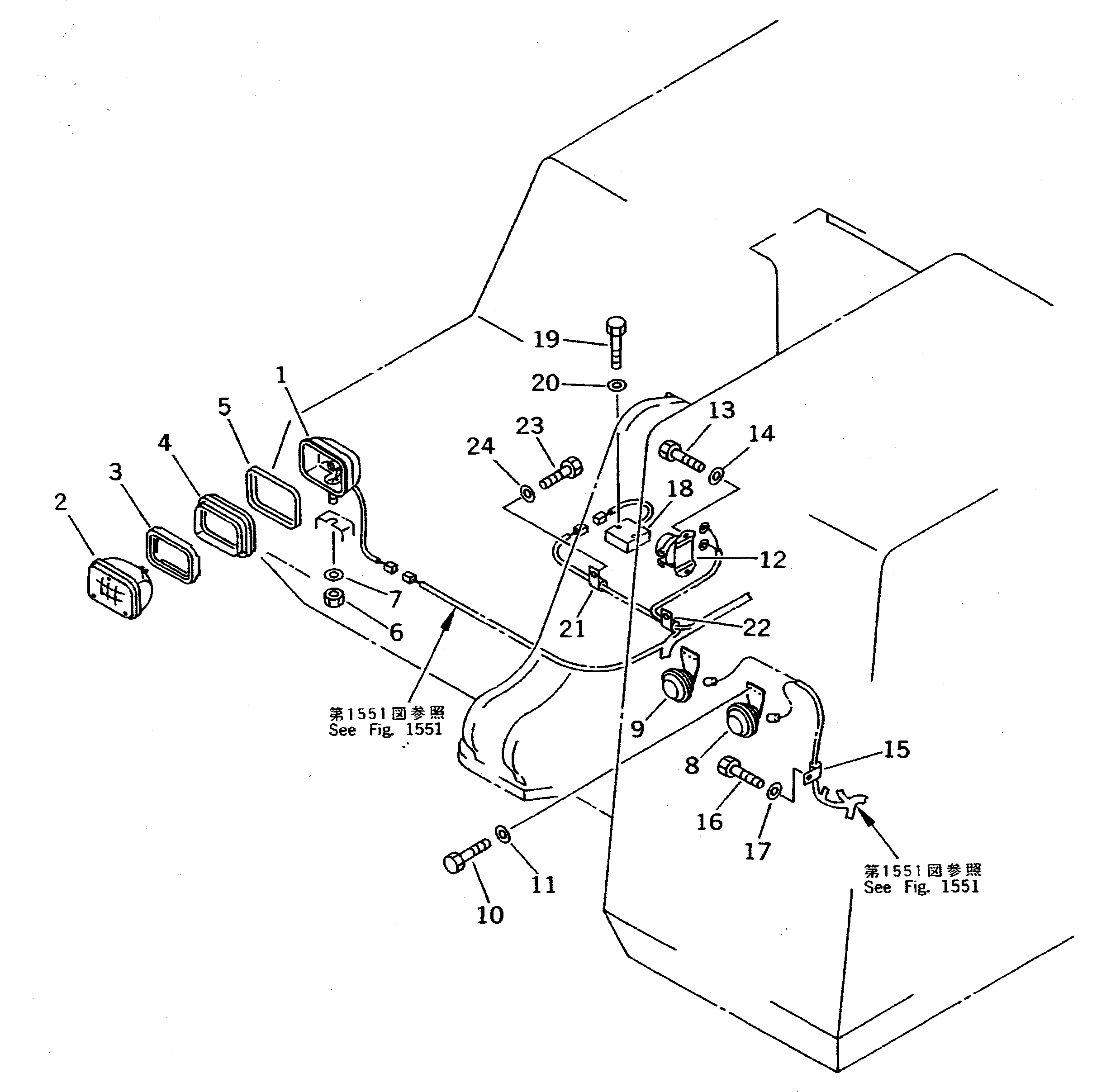 GLOW TIMER (600-815-7380) KOMATSU