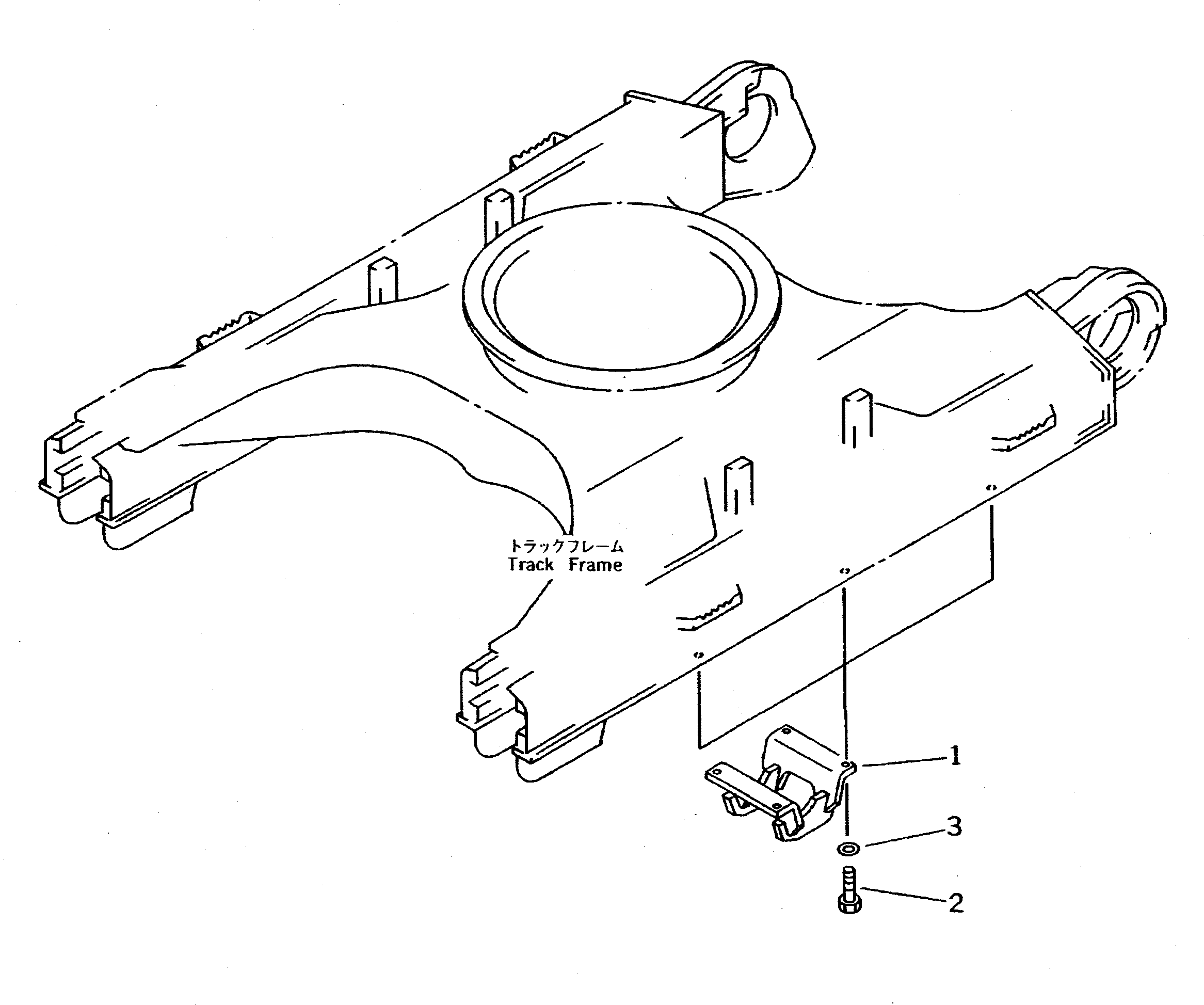 GUARD GROUP (\8\207-30-X3210) KOMATSU