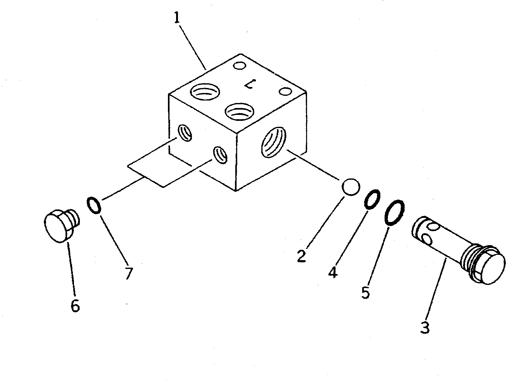 Valve Assembly, Check 702-19-26000 KOMATSU