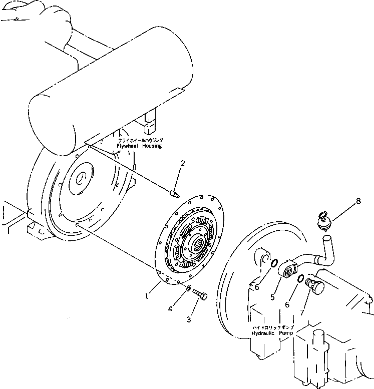 Трубка 20Y-01-11230 KOMATSU