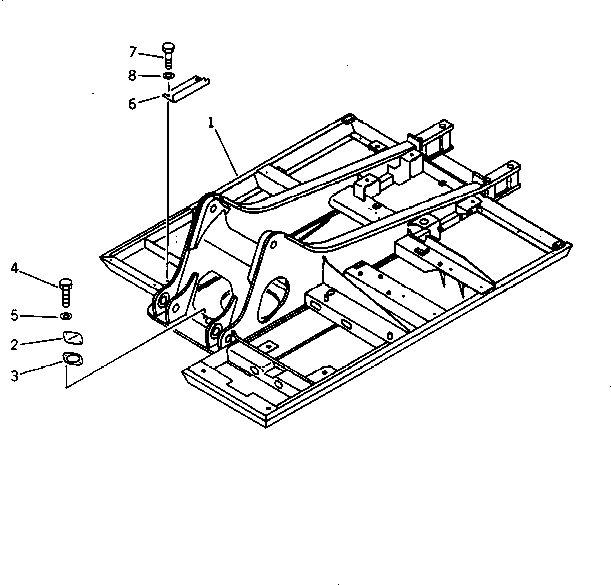 FRAME,REVOLVING 206-46-51160 KOMATSU