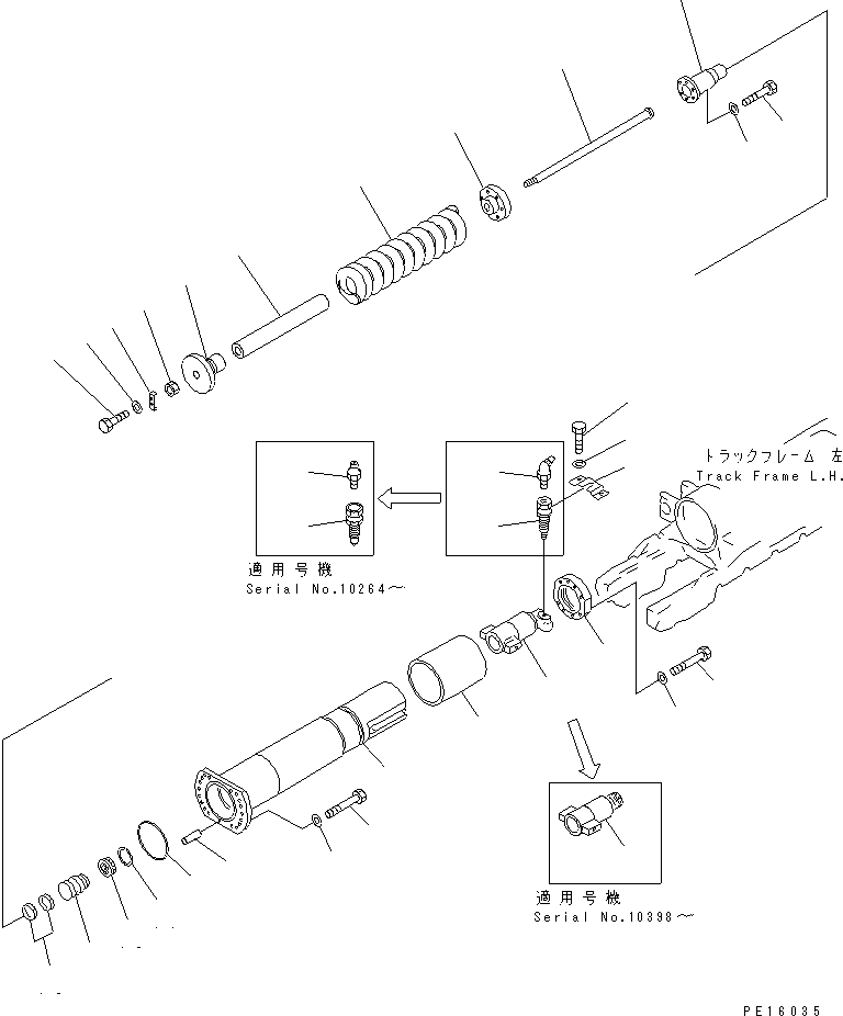 Корпус 198-30-44151 KOMATSU